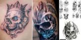 Зажившие татуировки